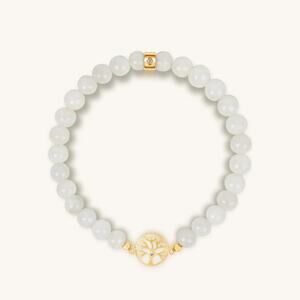 Karma and Luck Intrinsic Creativity Moonstone Tree of Life Charm Bracelet